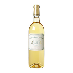Château Petit Védrines Sauternes Graves Frankrijk fles van 3,75 cl dessertwijn