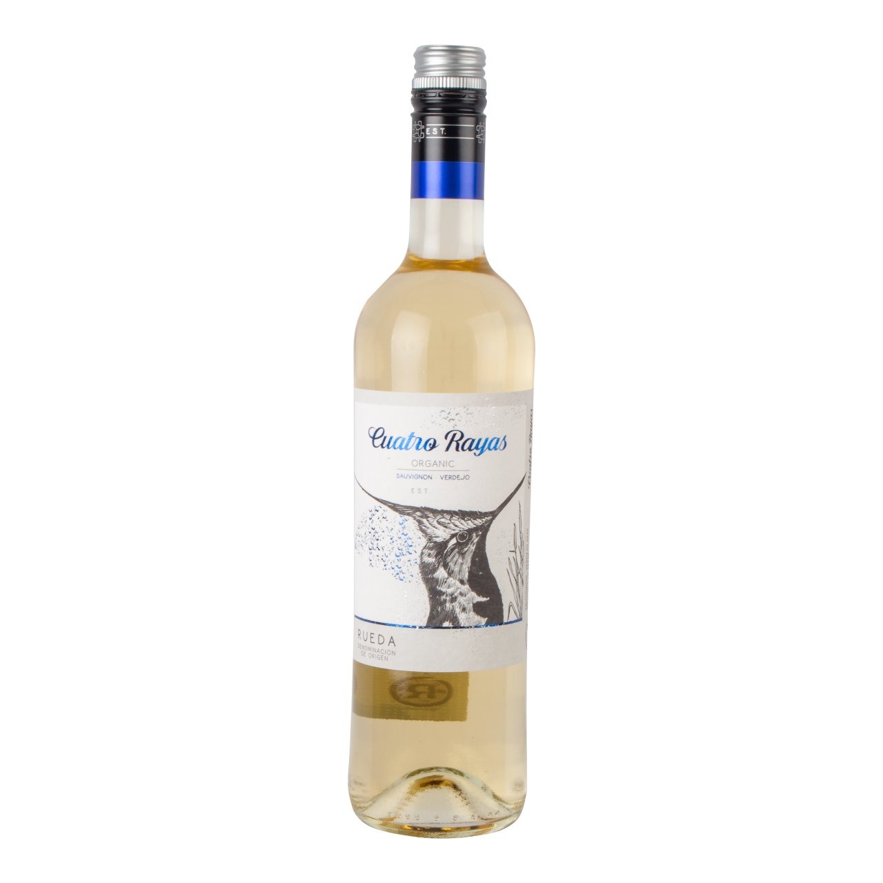 Cuatro Rayas sauvignon verdejo Rueda Spanje Bio - Vegan