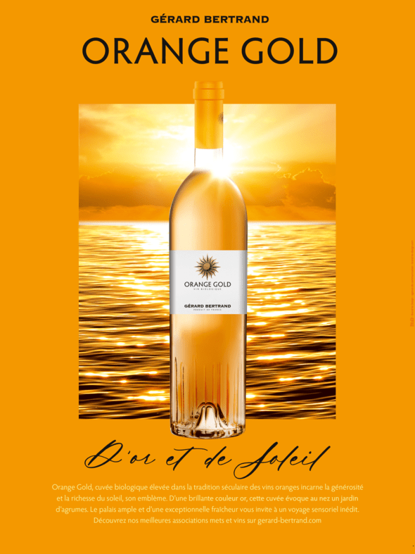 Gerard Bertrand Orange Gold Vin de France Zuid Frankrijk BIO - Afbeelding 2