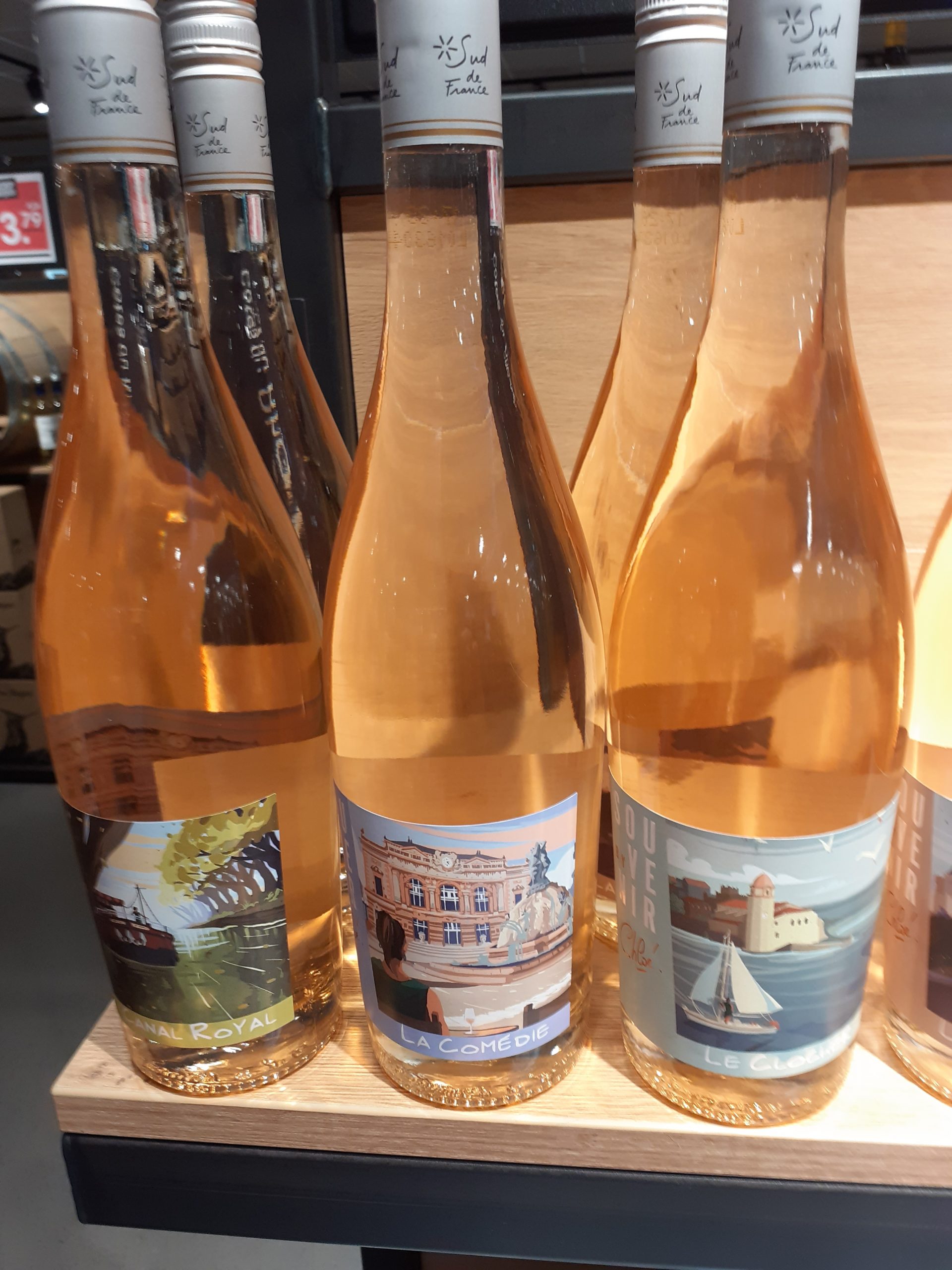Souvenir By Chloé Rosé Mont Baudile IGP Pays d'Hérault Frankrijk BIO - Afbeelding 2