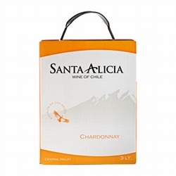 Santa Alicia chardonnay Central Valley Chili Bag in Box
