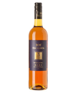 Vinhos Bacalhôa moscatel roxo Península de Setúbal 5 Anos Portugal. Schenk deze zoete dessert wijn bij Crème brûlée, notentaart of pralines.