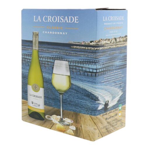 La Croisade Chardonnay IGP Pays d’Oc Frankrijk Bag in Box 3 Ltr.