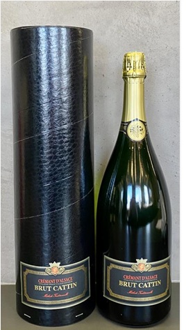 CREMANT D’ALSACE BRUT CATTIN GIFTPACK1,5L--