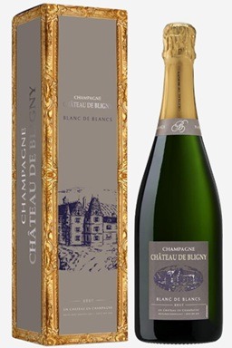 Château de Bligny Blanc de Blanc Côte des Bar Landion-vallei Frankrijk in giftpack