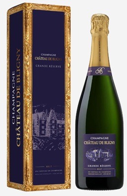 Château de Bligny Grande Réserve Brut Côte des Bar Landion-vallei Frankrijk in giftpack