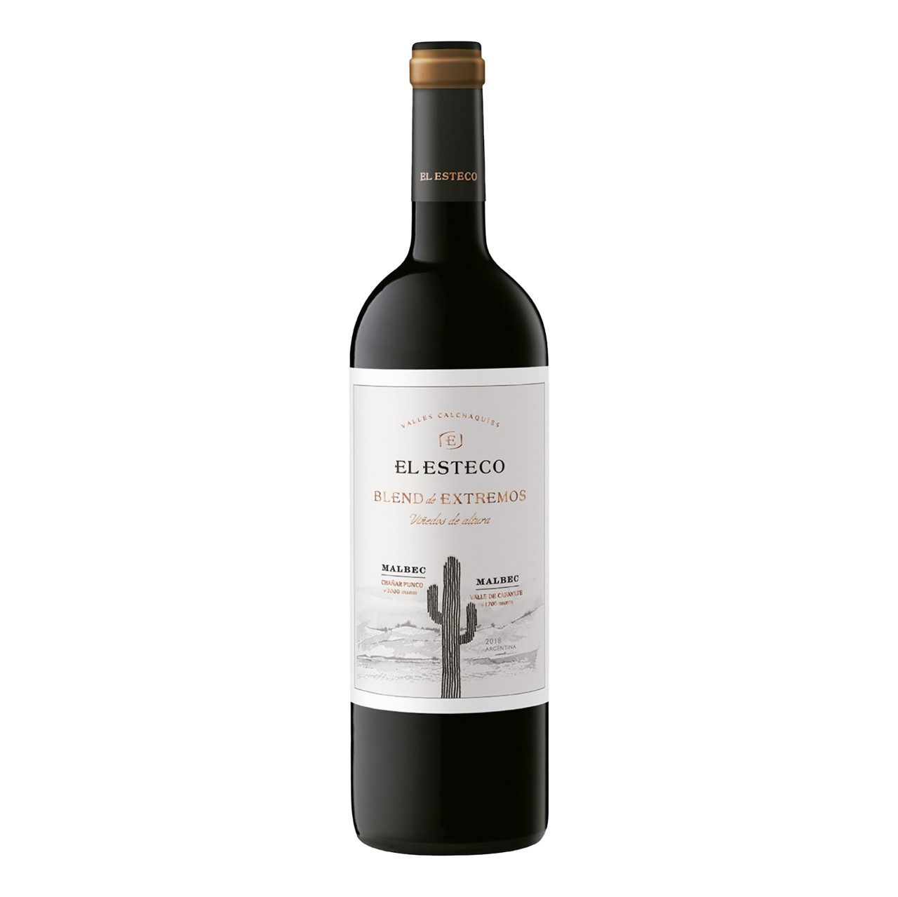 El Esteco Winery Blend de Extremos Malbec Calchaquí Valley Argentinië-*