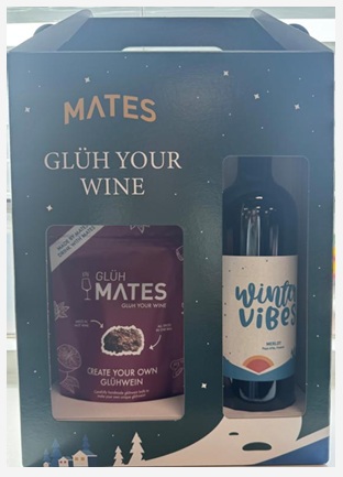 GLÜHWEIN GIFTPACK 75CL + 5 GLÜHWEIN BALLEN