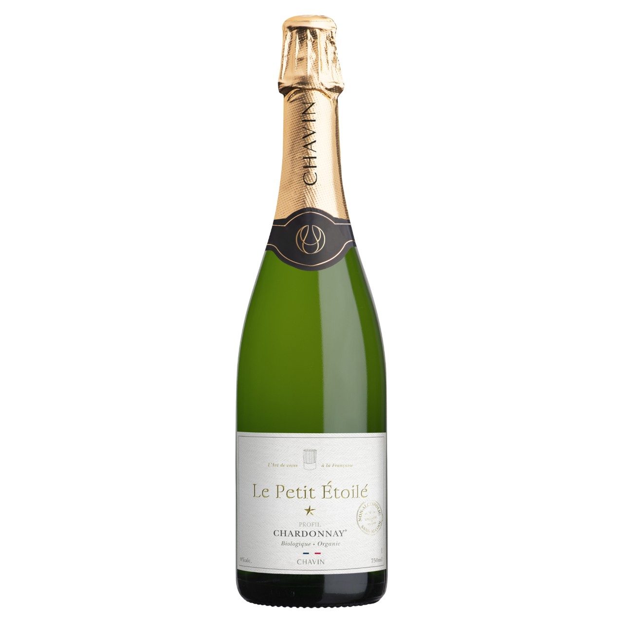 Pierre Chavin Le Petit Étoile chardonnay Sparkling Alsace Frankrijk alcoholvrij