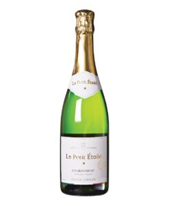 Kerstwijnpakket 12-26 Le Petite Étoile chardonnay Sparkling alcoholvrij in geschenkverpakking