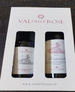 ROSAMANTE MORELLINO DI SCANSANO 75 CL+OLIVE PIL 50 CL