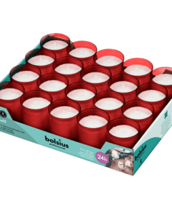 Refills rood 24 branduren tray 20 stuks