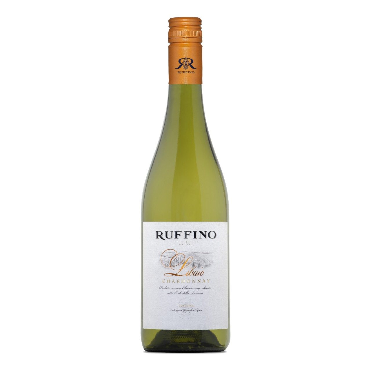Ruffino Libaio Chardonna Toscana Italië Fles 75 cl