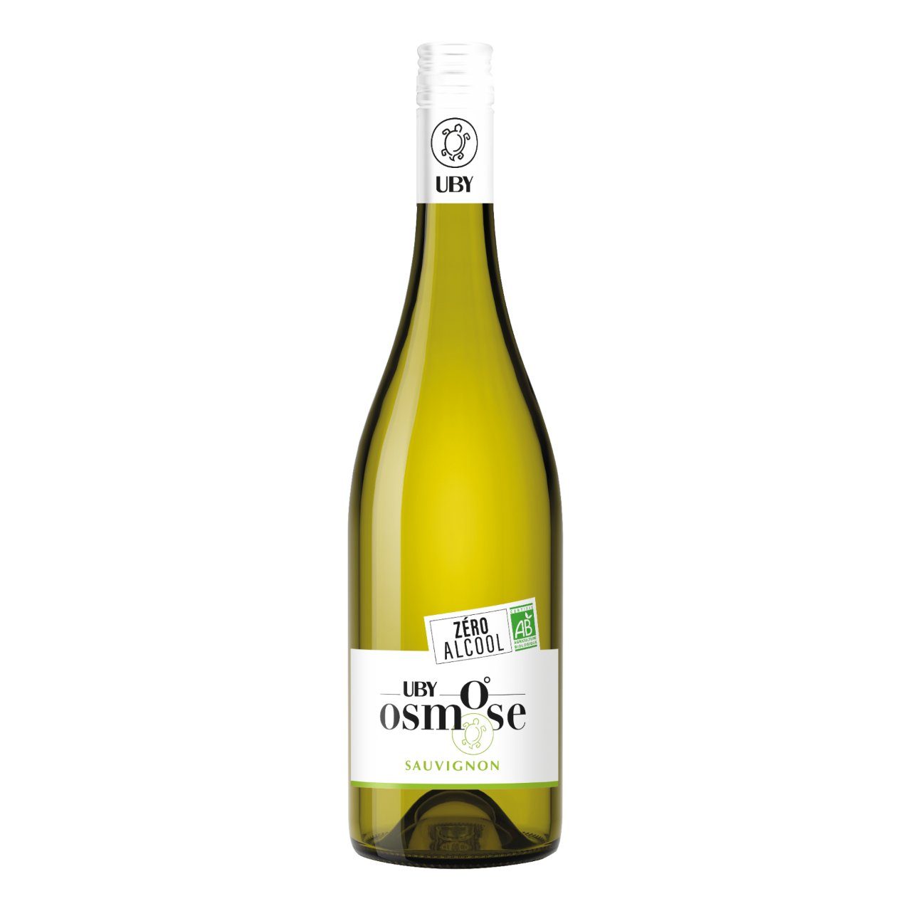 Domaine Uby Osmose sauvignon blanc 0% Sud-Quest Frankrijk alcoholvrij*