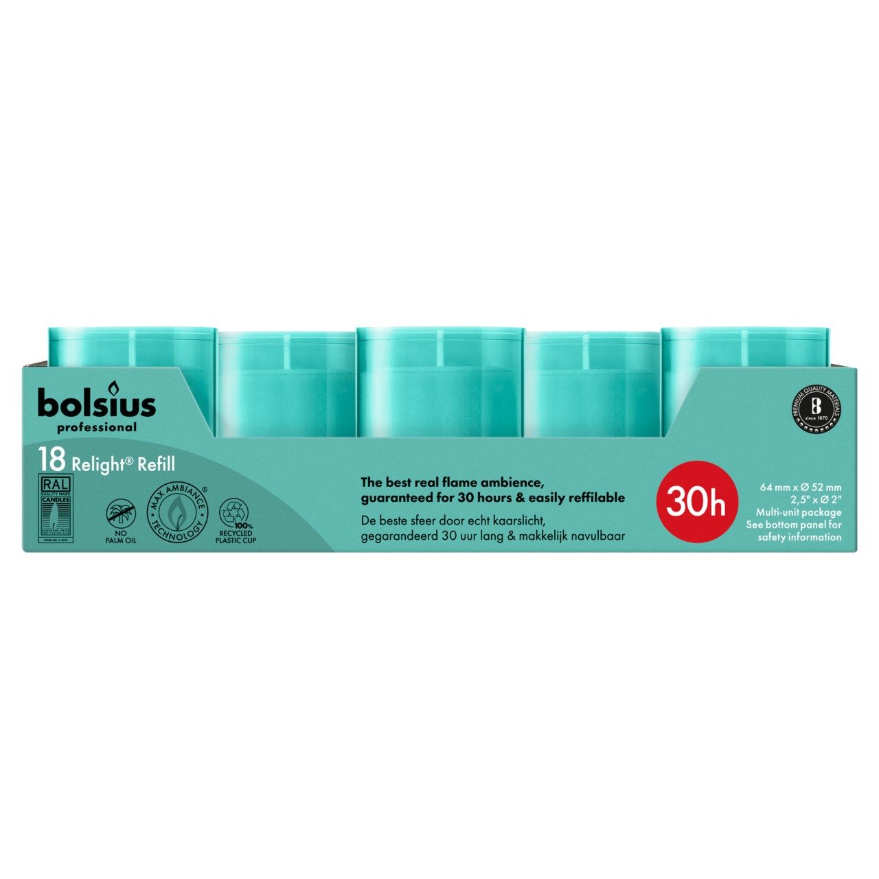 Relight® Refill Refills Aqua tray18 stuks - Afbeelding 2