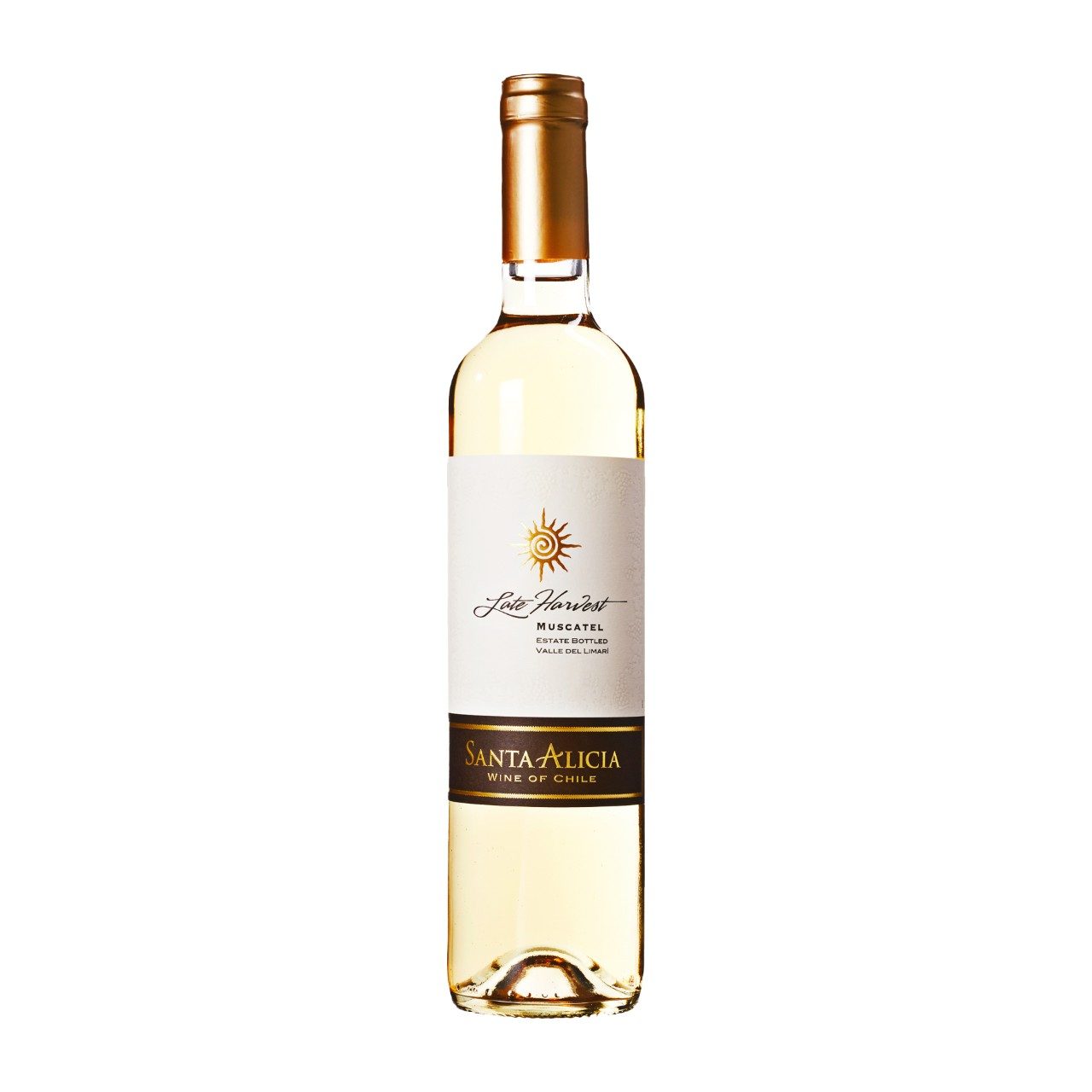 Santa Alicia Late Harvest Chili fles 50 cl. dessertwijn--