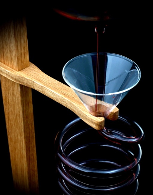 Bovenste deel Wijn Decanter