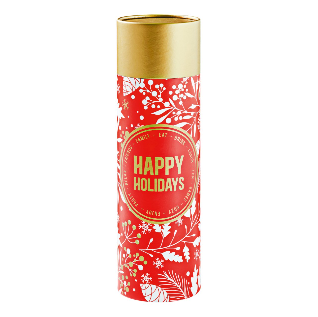Wijncilinder roze/goud