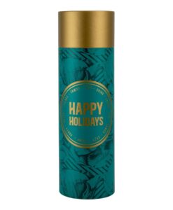 Wijncilinder blauw-goud-